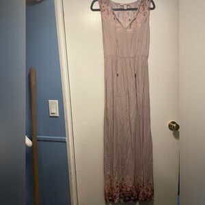 Forever 21 Maxi Blush Dress Size S